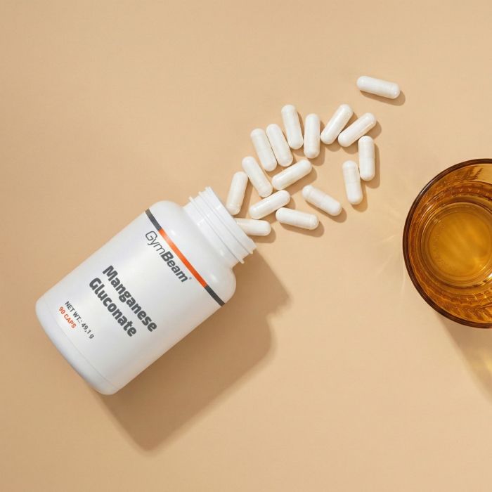 Gluconato di Manganese - GymBeam 90 cps