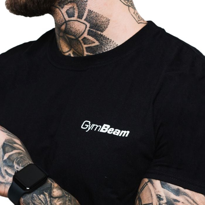 T-Shirt Basic Black - GymBeam M