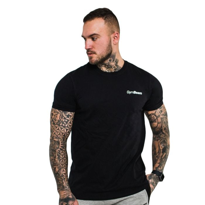 T-Shirt Basic Black - GymBeam M