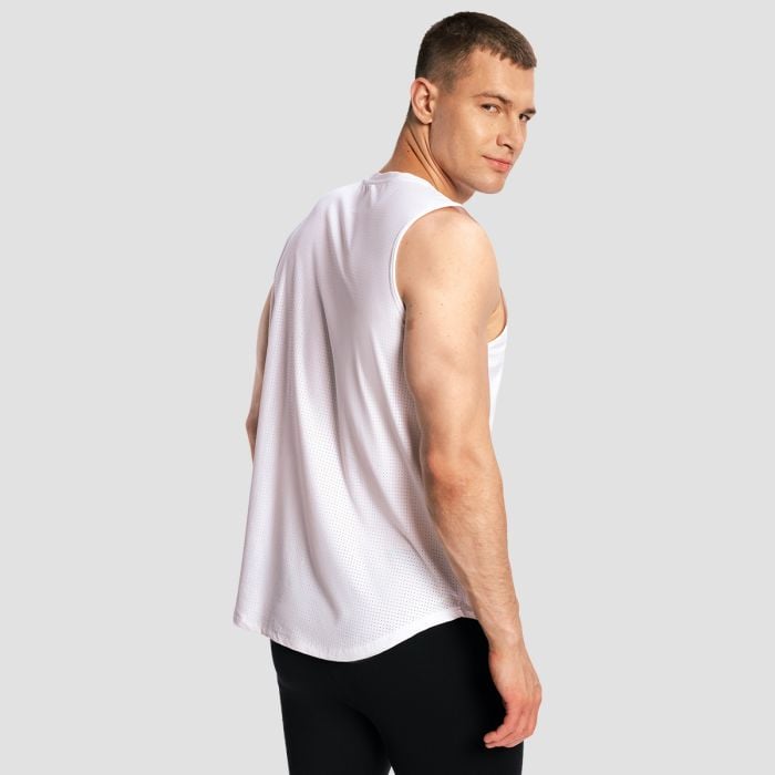 Canotta da Uomo Combat White - GymBeam XL