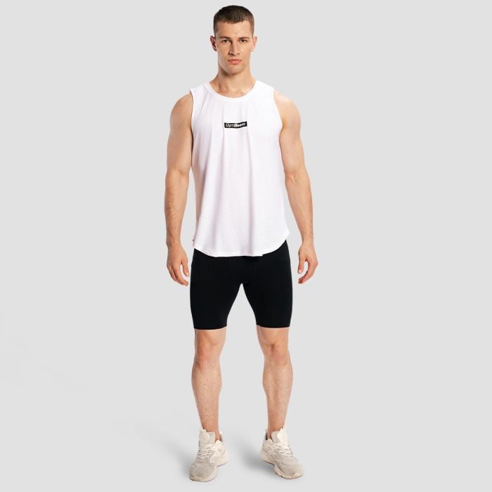 Canotta da Uomo Combat White - GymBeam XL