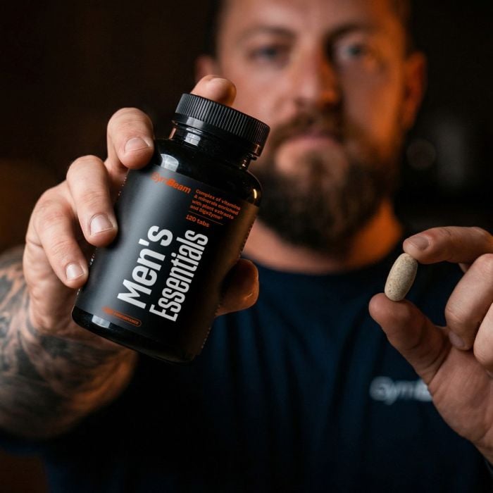 Multivitaminico Men‘s Essentials - GymBeam 120 cpr