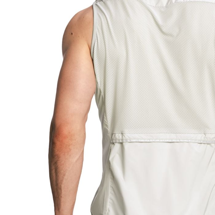 Gilet da Uomo Pulse X Running Grey - GymBeam XL