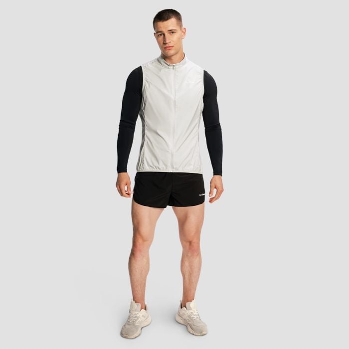 Gilet da Uomo Pulse X Running Grey - GymBeam XL