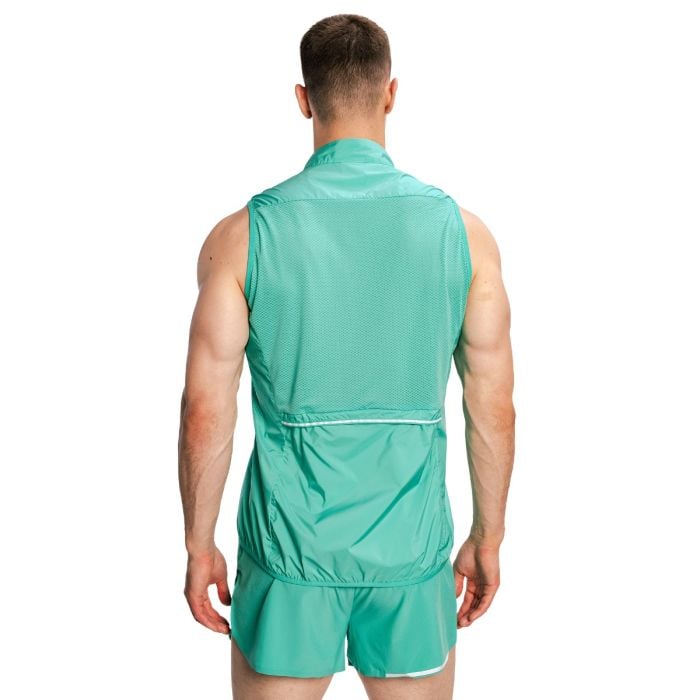 Gilet da Uomo Pulse X Running Green - GymBeam XL