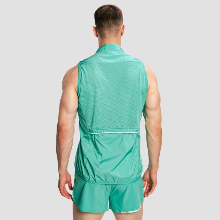 Gilet da Uomo Pulse X Running Green - GymBeam XL