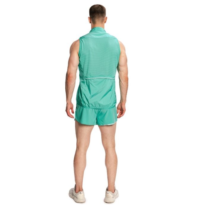 Gilet da Uomo Pulse X Running Green - GymBeam XL