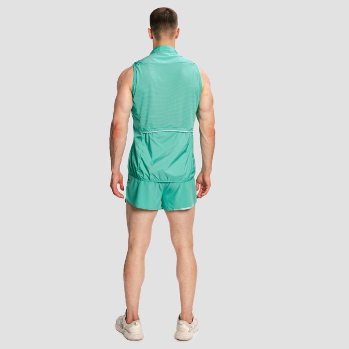 Gilet da Uomo Pulse X Running Green - GymBeam XL