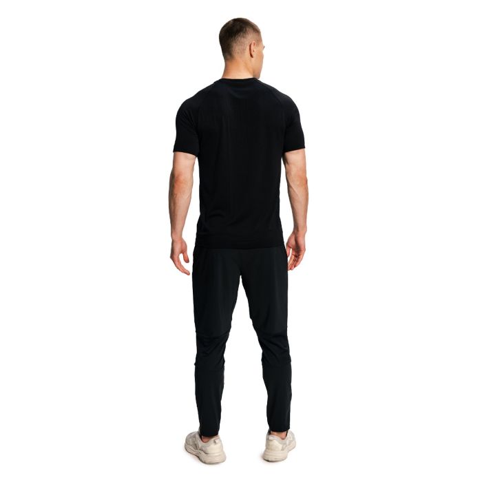Maglietta da Uomo Pulse X Running Black - GymBeam XXL