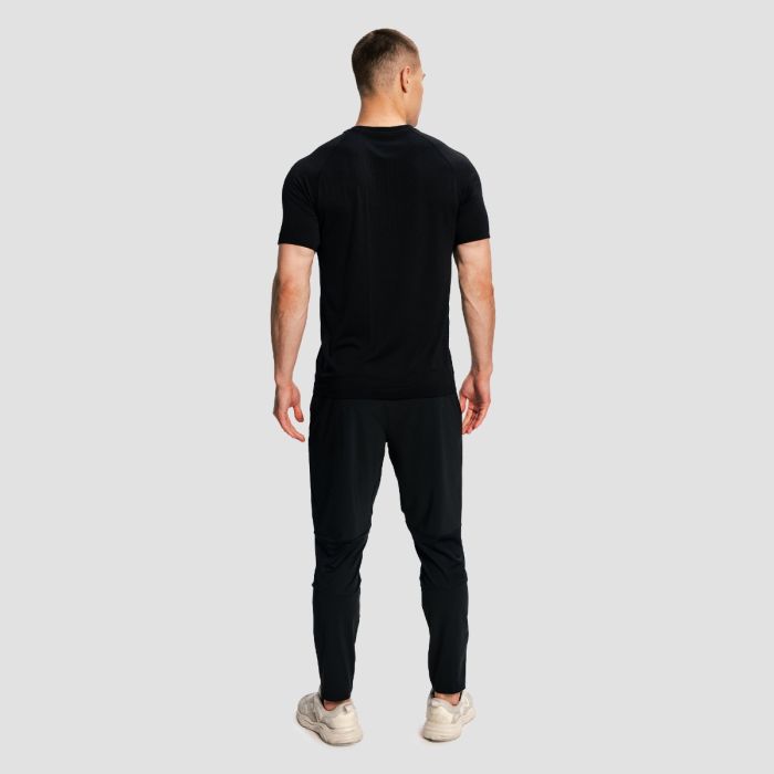 Maglietta da Uomo Pulse X Running Black - GymBeam XXL