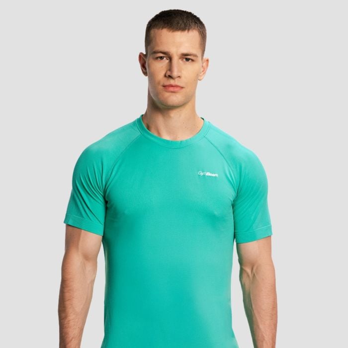 Maglietta da Uomo Pulse X Running Green - GymBeam XXL