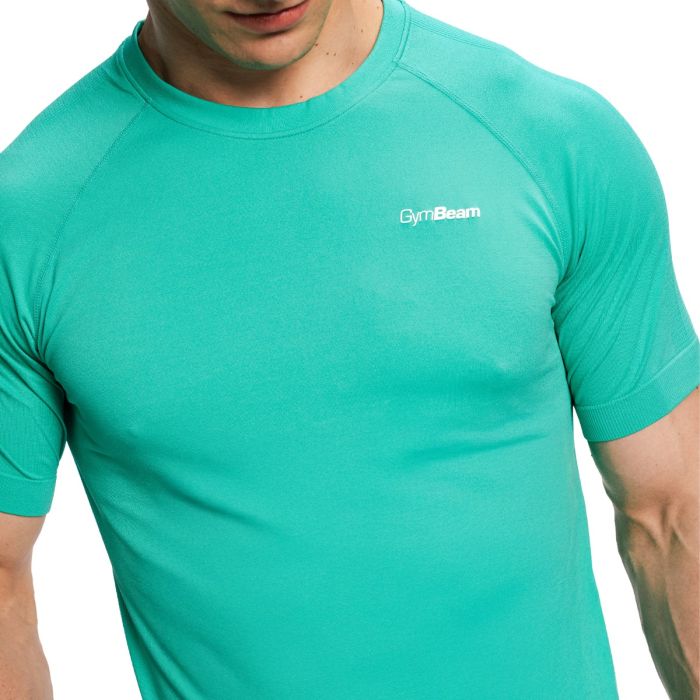 Maglietta da Uomo Pulse X Running Green - GymBeam XXL