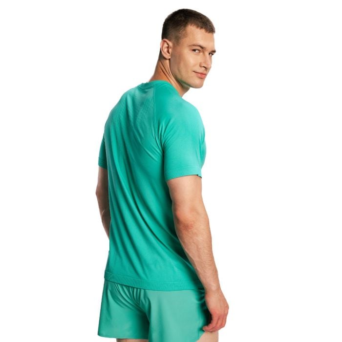Maglietta da Uomo Pulse X Running Green - GymBeam XXL