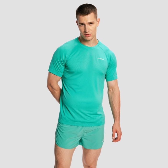 Maglietta da Uomo Pulse X Running Green - GymBeam XXL
