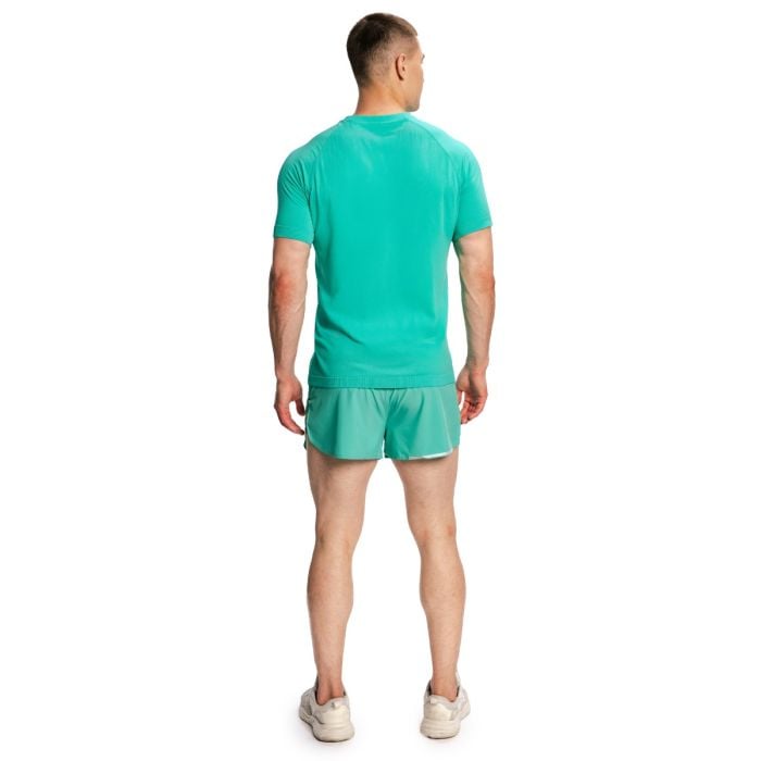 Maglietta da Uomo Pulse X Running Green - GymBeam XXL