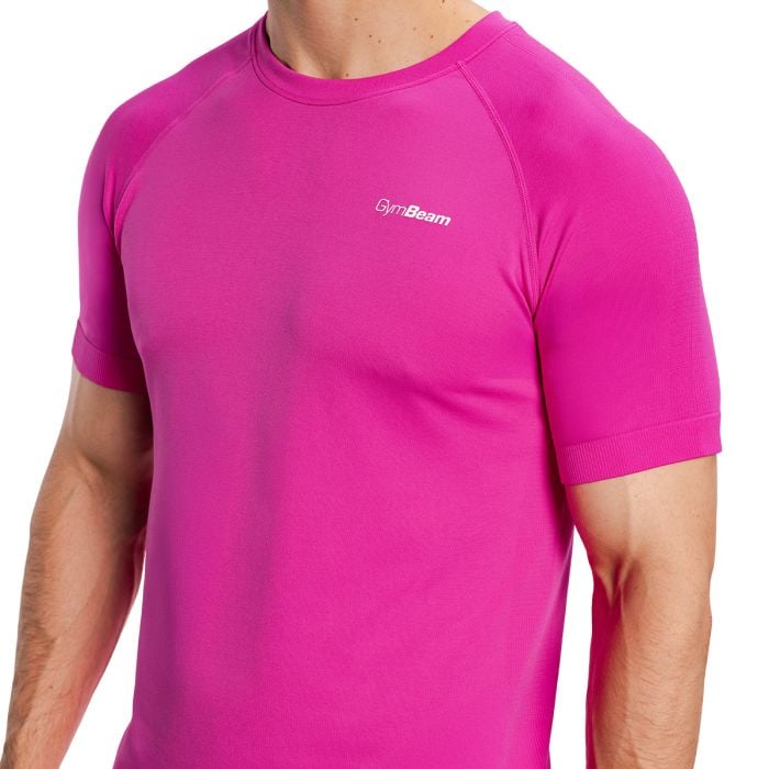 Maglietta da Uomo Pulse X Running Purple - GymBeam XL