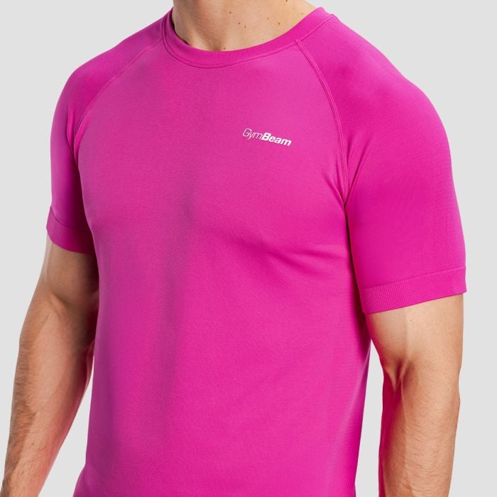 Maglietta da Uomo Pulse X Running Purple - GymBeam XL