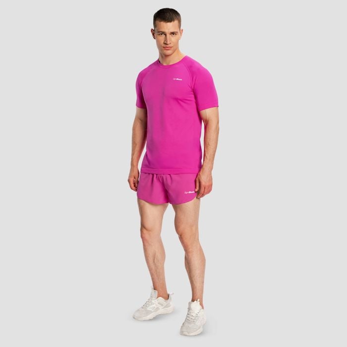 Maglietta da Uomo Pulse X Running Purple - GymBeam XL