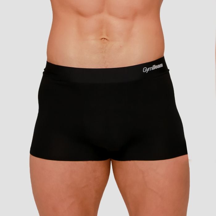 Boxer da Uomo Soft 2Pack Black - GymBeam XXL