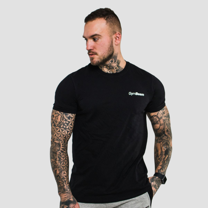 T-Shirt Basic 3Pack Black - GymBeam XXXL - 3pack