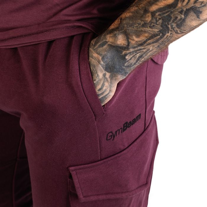 Pantaloni sportivi TRN Eggplant - GymBeam L
