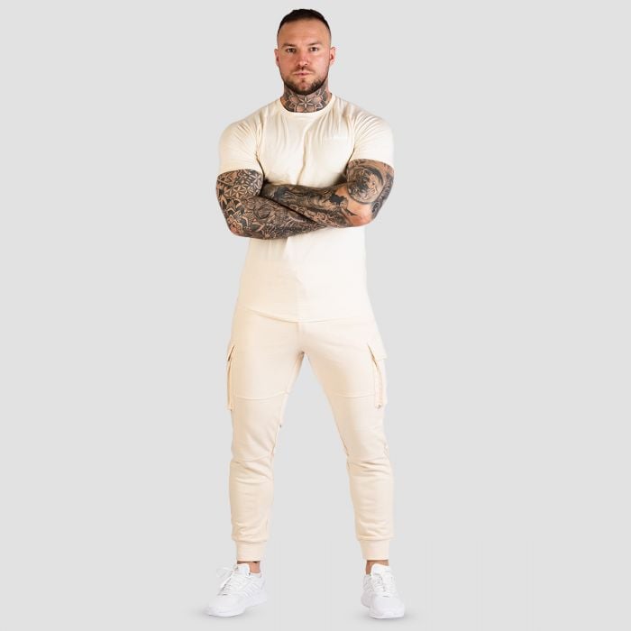 T-Shirt TRN Fitted Sand - GymBeam XXXL