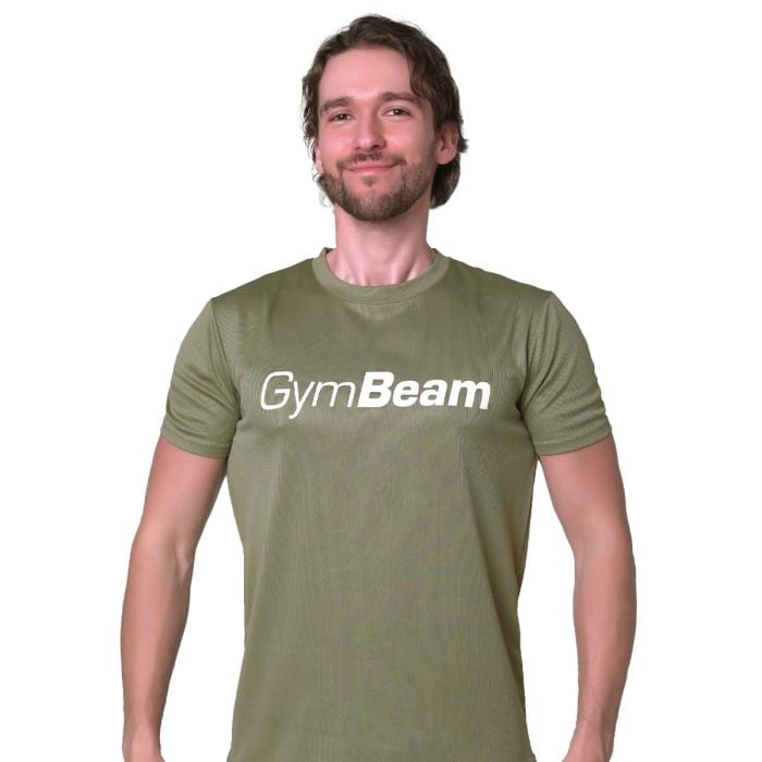 T-Shirt in Mesh Essence Green - GymBeam M
