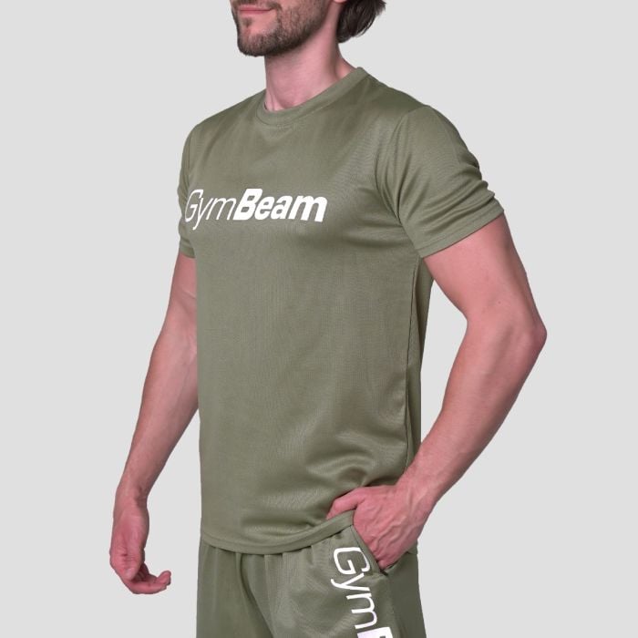 T-Shirt in Mesh Essence Green - GymBeam M
