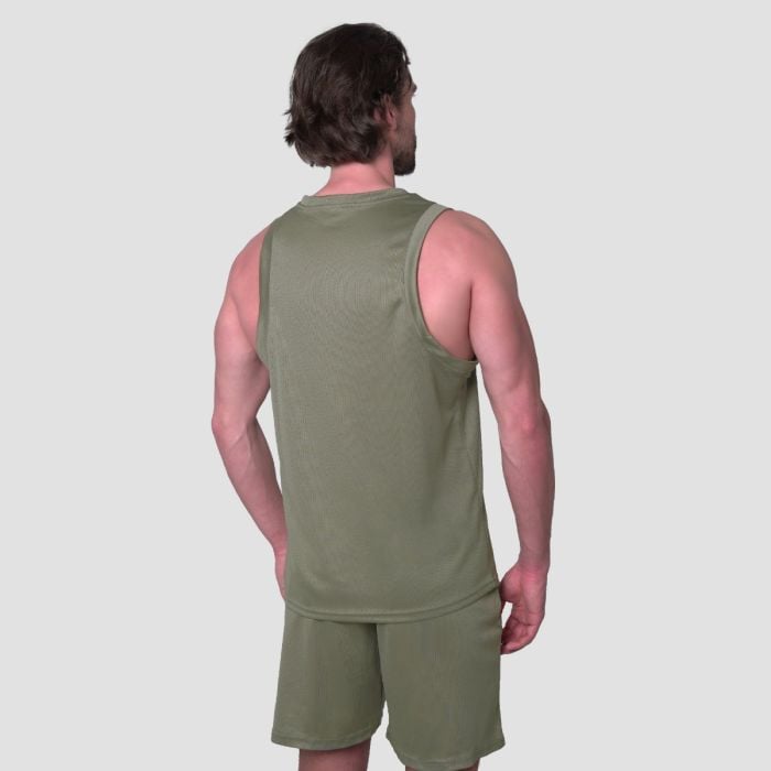 Canotta in Mesh Essence Green - GymBeam L