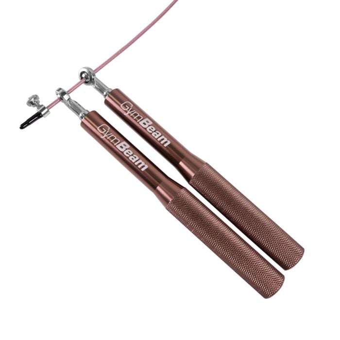 Corda per Saltare in Metallo Rose Gold  - GymBeam single_variant