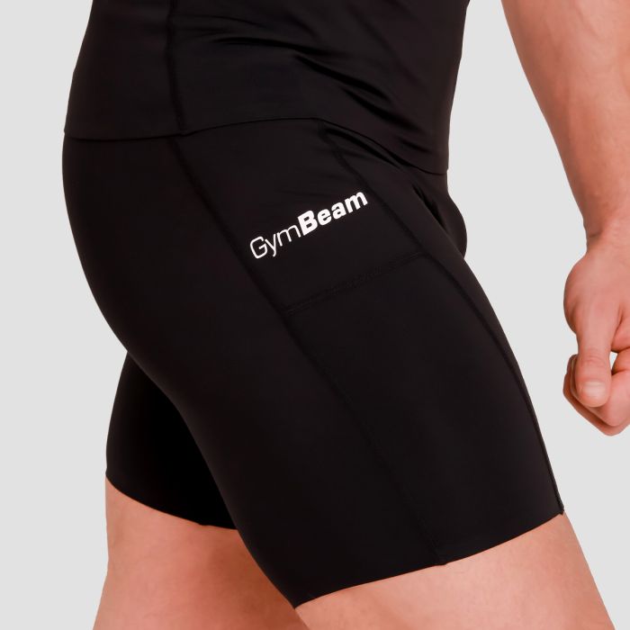 Pantaloncini High Compression Black - GymBeam XXXL