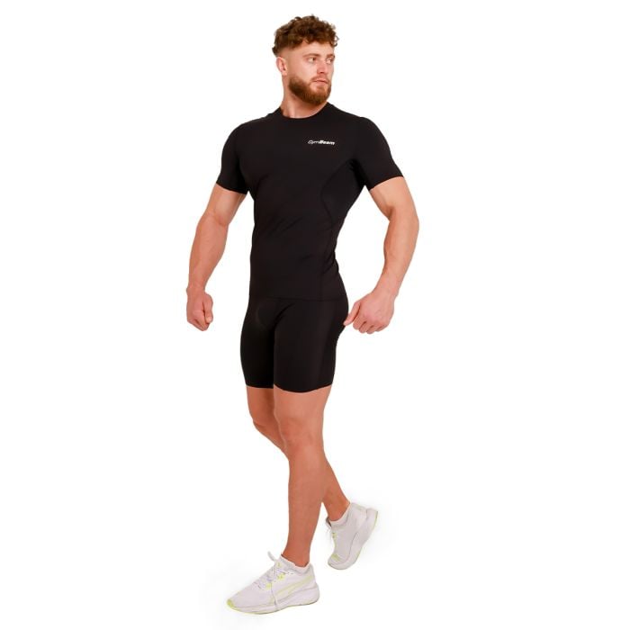 Pantaloncini High Compression Black - GymBeam XXXL