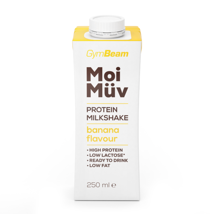 Milkshake Proteico MoiMüv - GymBeam 250 ml - Cioccolato