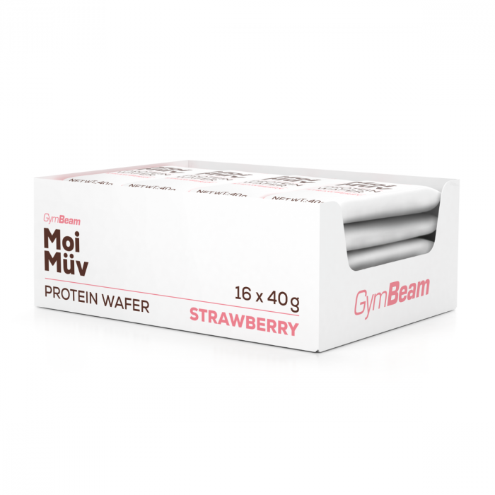 Wafer Proteico MoiMüv - GymBeam 40 g - Nocciola