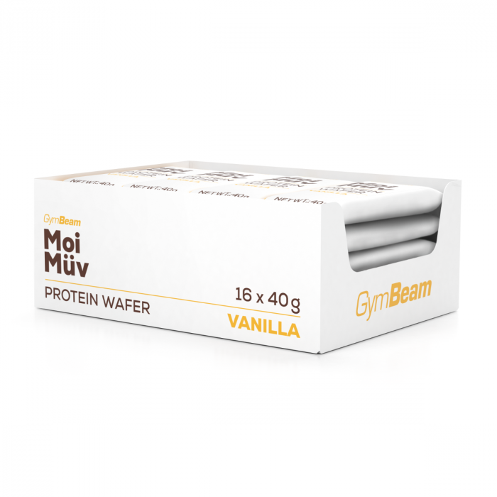 Wafer Proteico MoiMüv - GymBeam 40 g - Nocciola