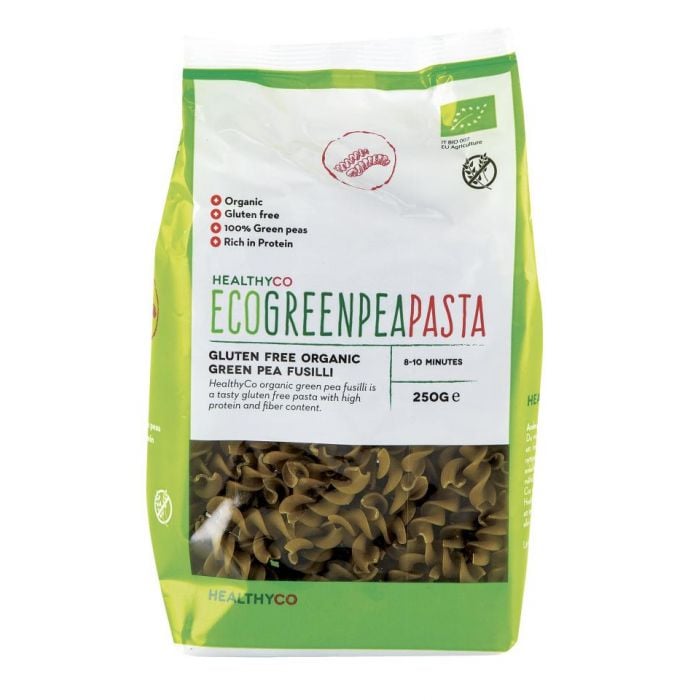 Eco Green Pea Pasta 250 g HealthyCo