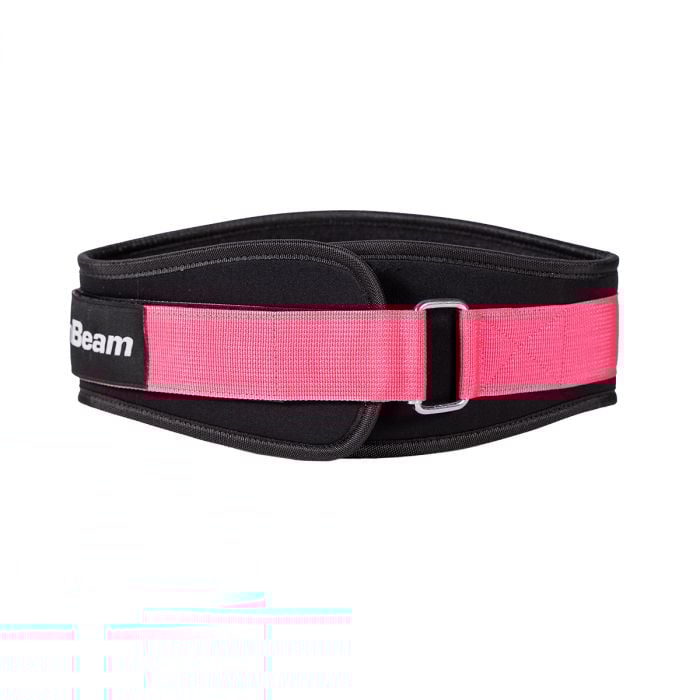 Cintura Powerlifting in Neoprene LIFT Black & Pink - GymBeam S