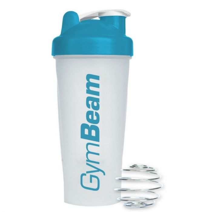 Blend Bottle Shaker Transparent-Blue 700 ml - GymBeam
