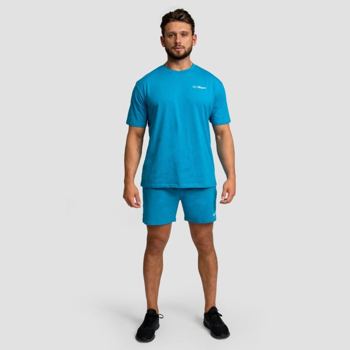 T-Shirt Oversize Limitless Aquamarine - GymBeam XXL