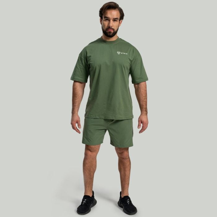 T-Shirt Oversize Cedar Green - STRIX L