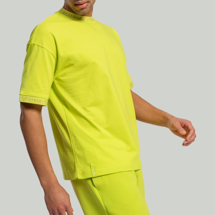 T-Shirt Oversize Heavy Chartreuse - STRIX XL
