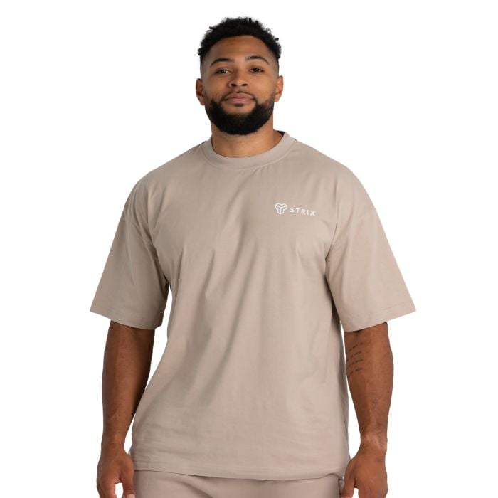 Maglietta Oversized Taupe - STRIX XL