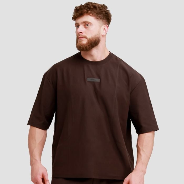Maglietta Oversize Unstoppable Brown - GymBeam L