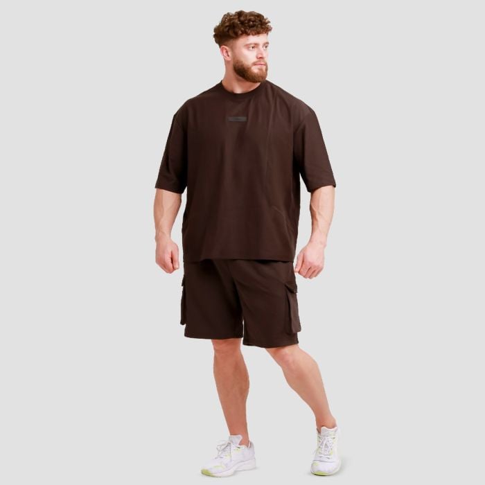 Maglietta Oversize Unstoppable Brown - GymBeam L