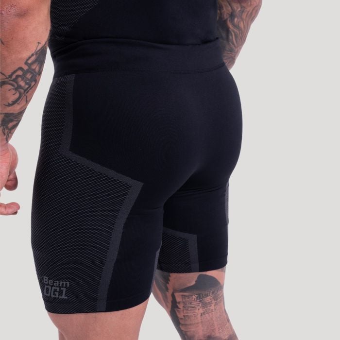 Pantaloncini Seamless OG1 Black/Grey - GymBeam M