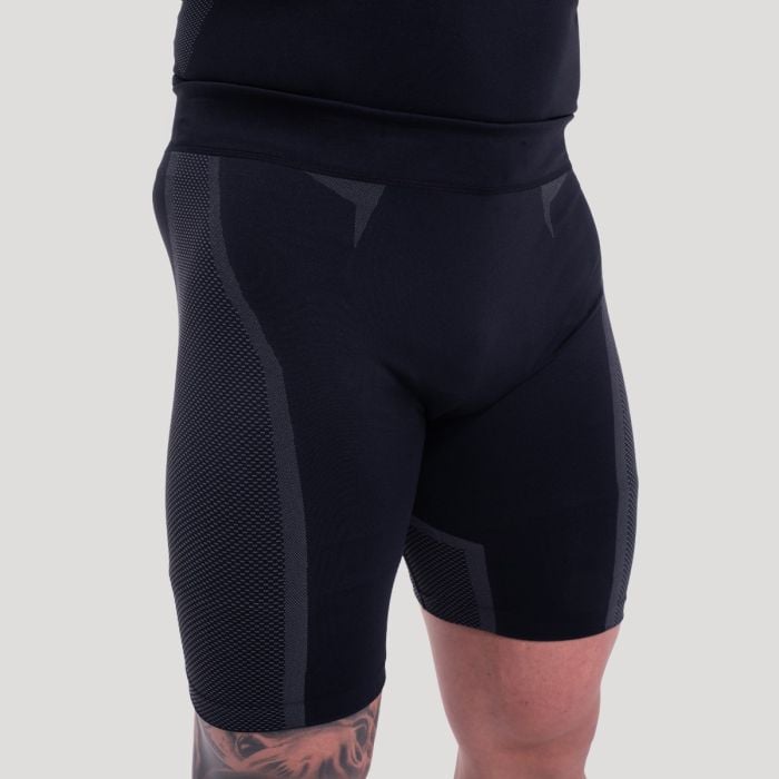 Pantaloncini Seamless OG1 Black/Grey - GymBeam M