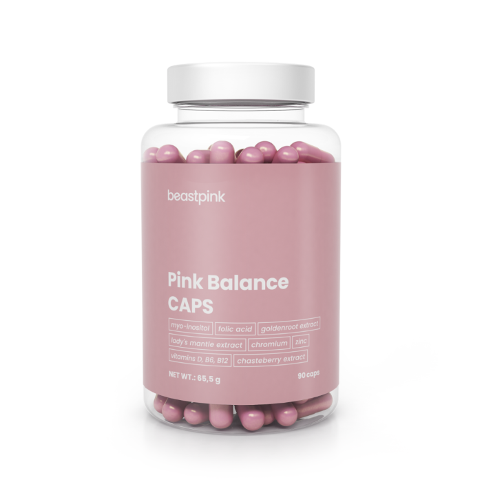Pink Balance - GymBeam 90 cps