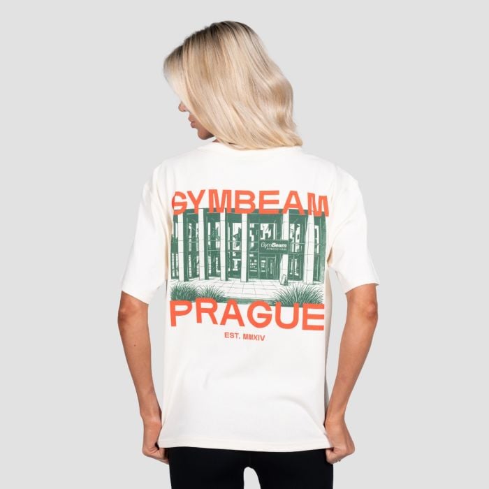 Maglietta Prague Cream - GymBeam M