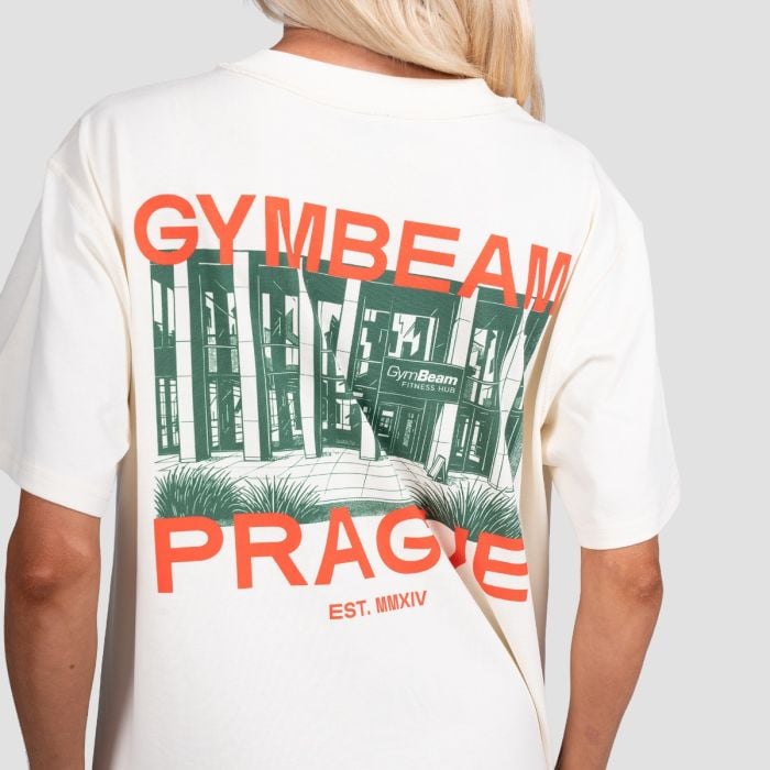 Maglietta Prague Cream - GymBeam M