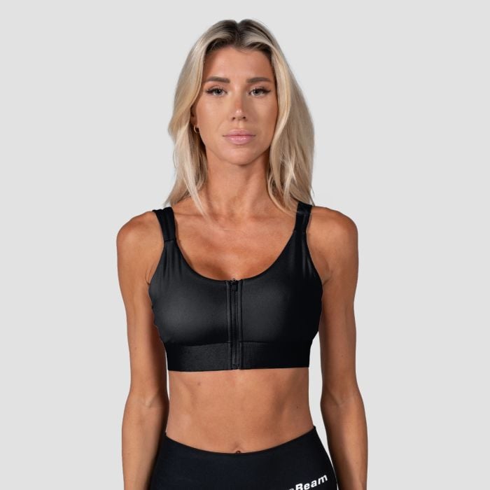 Reggiseno Sportivo Prime Black - GymBeam XXL